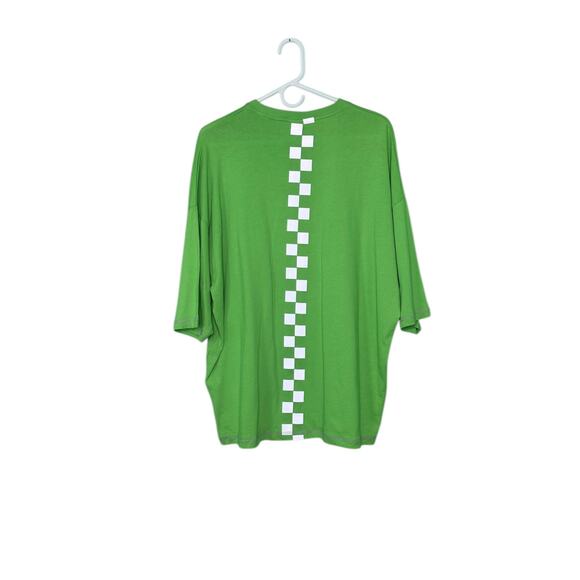 ASOS Christian Cowan lime green short sleeves tee size Medium - Picture 3 of 10